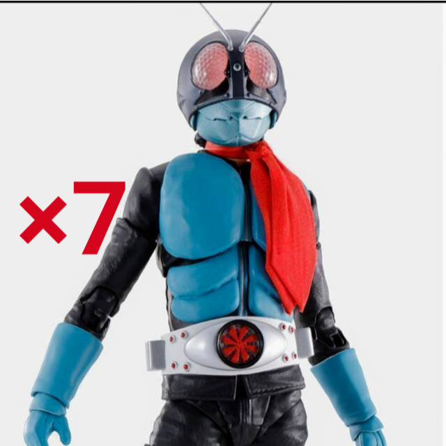 開催記念商品 S.H.Figuarts (真骨彫製法) 仮面ライダー旧１号7体