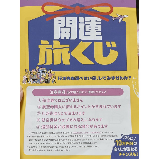 名古屋⇄北海道 peach 航空券交換6000円分　2枚分 1