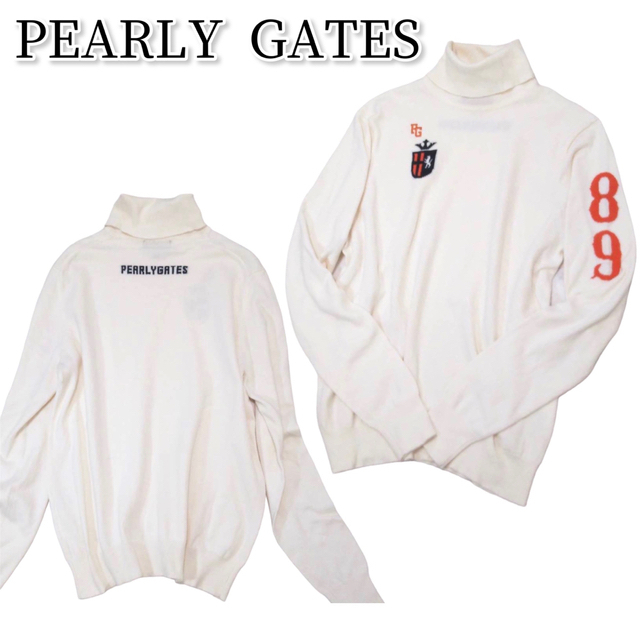 極美品✨ 【PEARLY GATES】パーリーゲイツ（F）ゴルフウェア セーターレディース