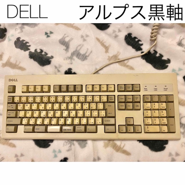 DELL(デル)のDELL SK-D100M メカニカルキーボード アルプス黒軸 スマホ/家電/カメラのPC/タブレット(PC周辺機器)の商品写真