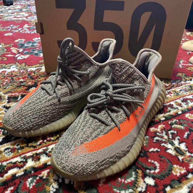 本物レシート付き YEEZY BOOST v2 ゼブラ