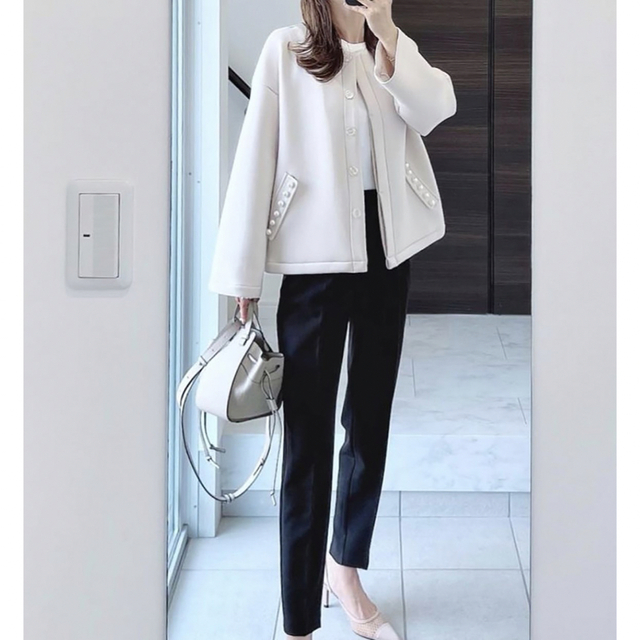Emma Taylor ノーカラージャケット | hartwellspremium.com