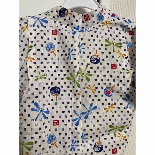 motherways(マザウェイズ)の最終価格　新品　甚平　110センチ キッズ/ベビー/マタニティのキッズ服男の子用(90cm~)(甚平/浴衣)の商品写真