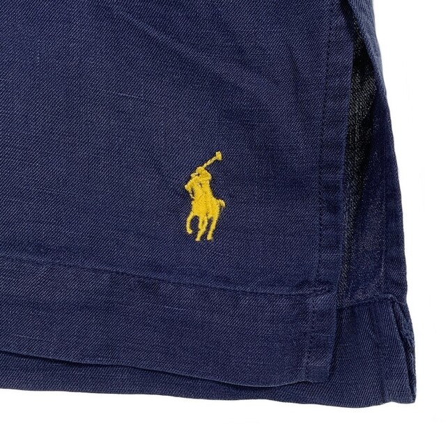 POLO RALPH LAUREN(ポロラルフローレン)のポロラルフローレン オープンカラーシャツ リネン シルク サイズ XL メンズのトップス(シャツ)の商品写真