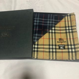 バーバリー(BURBERRY)のバーバリー　ハンカチ　二枚セット　綿　未使用品(ハンカチ/ポケットチーフ)