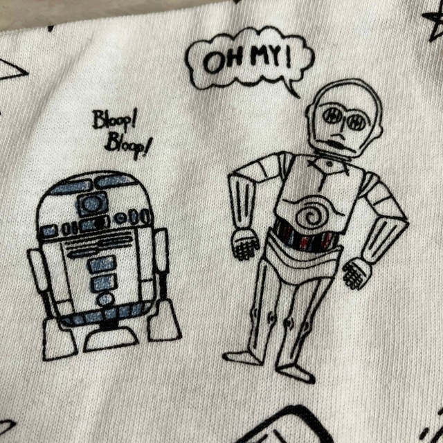 スターウォーズ白Tシャツ C-3PO R2-D2 ストームルーパーダース スターウォーズ白Tシャツ C-3PO R2-D2 ストームルーパーダース