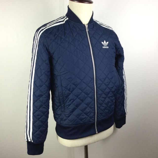 美品】Adidas originals キルティング スーパースター MA–1の 美品】Adidas originals キルティング スーパースター MA–1の