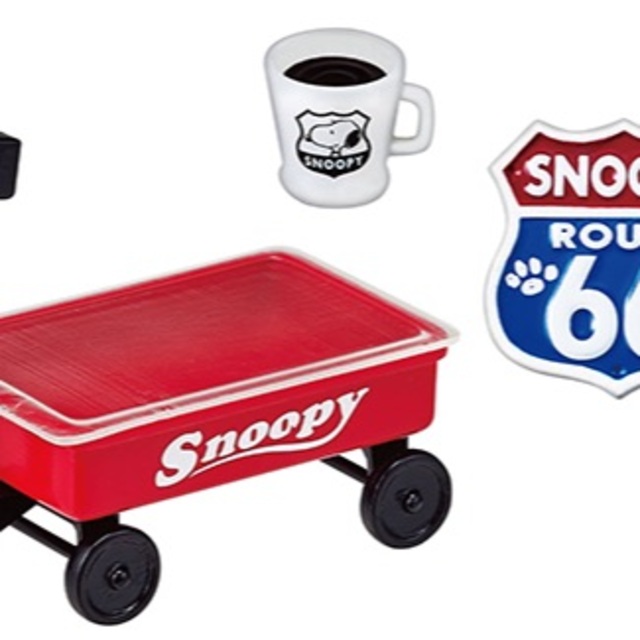 リーメント PEANUTS Snoopy's Garage BOX商品 全8種 エンタメ/ホビーのフィギュア(その他)の商品写真