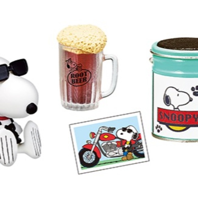 リーメント PEANUTS Snoopy's Garage BOX商品 全8種 エンタメ/ホビーのフィギュア(その他)の商品写真