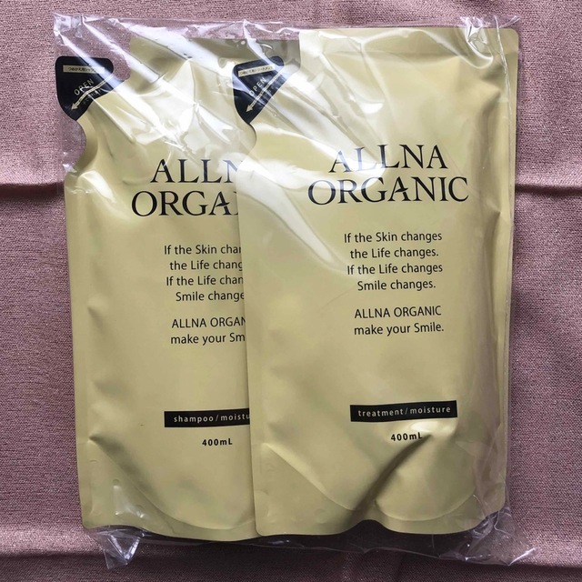 ALLNA ORGANIC(オルナオーガニック)のALLNA ORGANIC モイスチャーシャンプー&トリートメント　詰替 コスメ/美容のヘアケア/スタイリング(シャンプー/コンディショナーセット)の商品写真