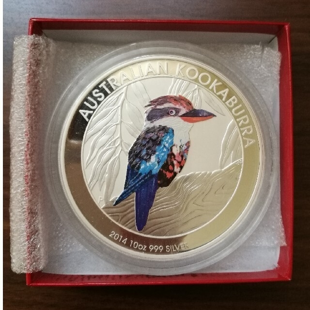 つやあり カワセミ銀貨 2014年 10オンス - crumiller.com
