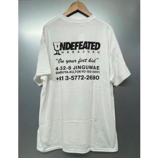 アンディフィーテッド(UNDEFEATED)のUNDEFEATED  リージョンTシャツHARAJUKU【XLサイズ/白・黒】(Tシャツ/カットソー(半袖/袖なし))