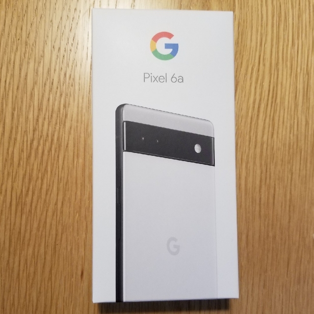 Google　pixel6a  ホワイト本体