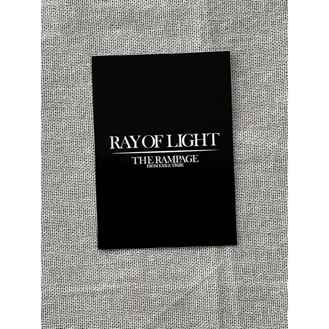 RAY OF LIGHT フリスビー 神谷健太 THE RAMPAGE ランペ - ミュージシャン