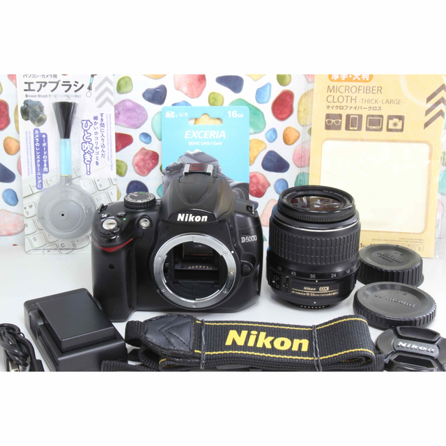 ♥︎◇Nikon D5000 ◇自撮りも出来るハイスペック一眼レフ♪