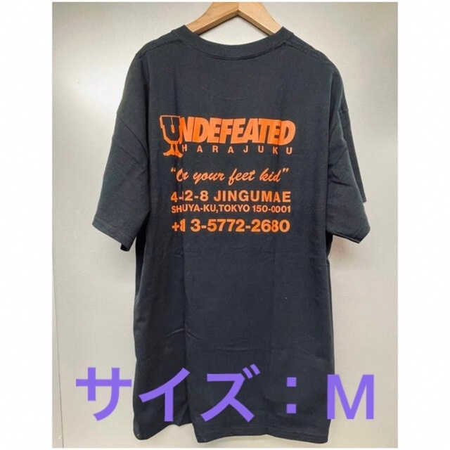 UNDEFEATED(アンディフィーテッド)のUNDEFEATED  リージョンTシャツHARAJUKU【Mサイズ/黒】 メンズのトップス(Tシャツ/カットソー(半袖/袖なし))の商品写真