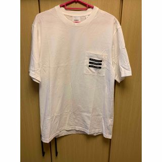 バーバリー(BURBERRY)の正規 21SS BURBERRY バーバリー 胸ポケット ロゴテープ Tシャツ(Tシャツ/カットソー(半袖/袖なし))