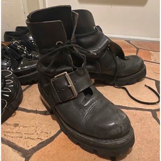 バレンシアガ(Balenciaga)のvintage NEW ROCK metal boots(ブーツ)