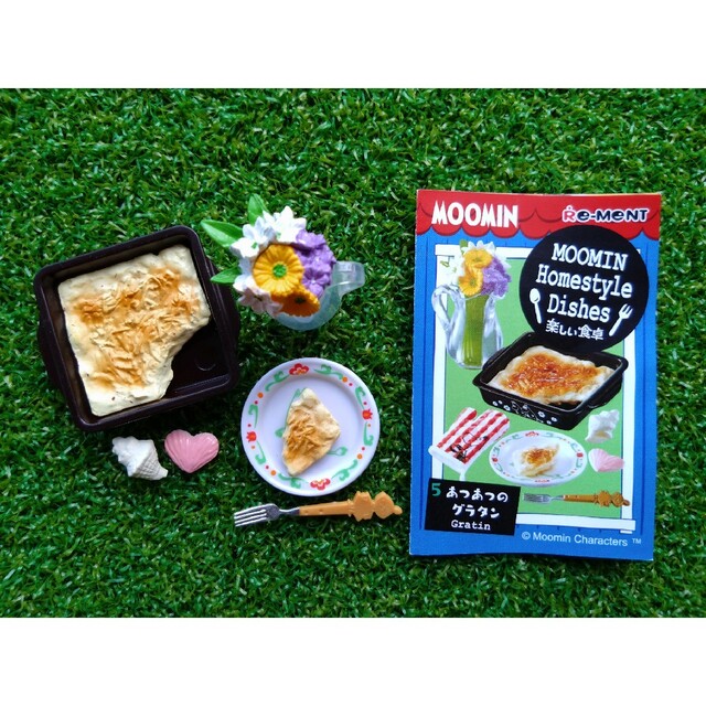 MOOMIN(ムーミン)のムーミン　フィギュア　リーメント　楽しい食卓 ハンドメイドのおもちゃ(ミニチュア)の商品写真