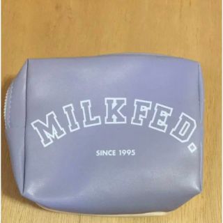 ミルクフェド(MILKFED.)のMILKFED. 二色カラー 双子ポーチ マルチケース 新品(ポーチ)