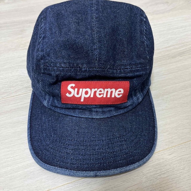 supreme デニム　キャップ