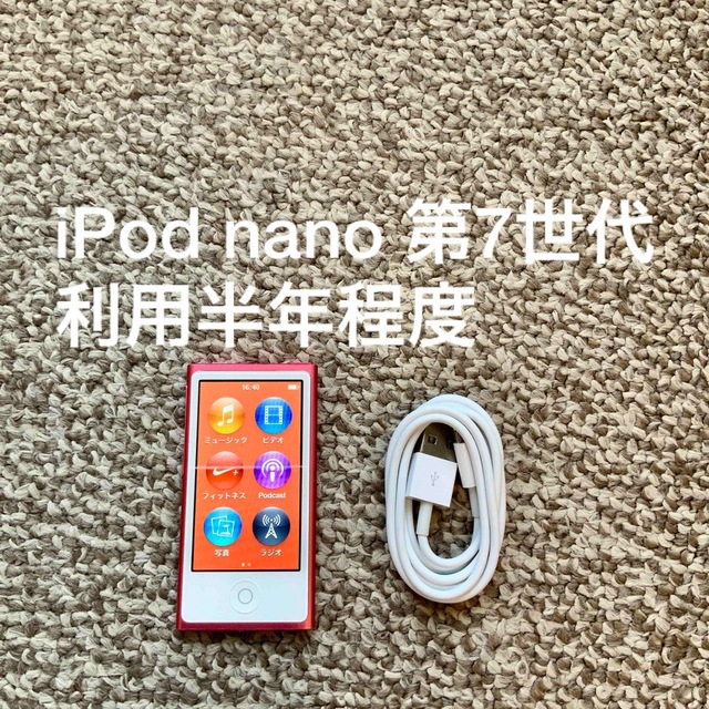 iPod nano 第7世代 16GB Apple アップル アイポッド 本体その他iPod複数販売中