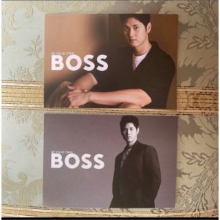 ヒューゴボス(HUGO BOSS)の大谷翔平　エンゼルス　BOSS HUGO カード　ポストカード　ハガキ　葉書(Tシャツ/カットソー(半袖/袖なし))