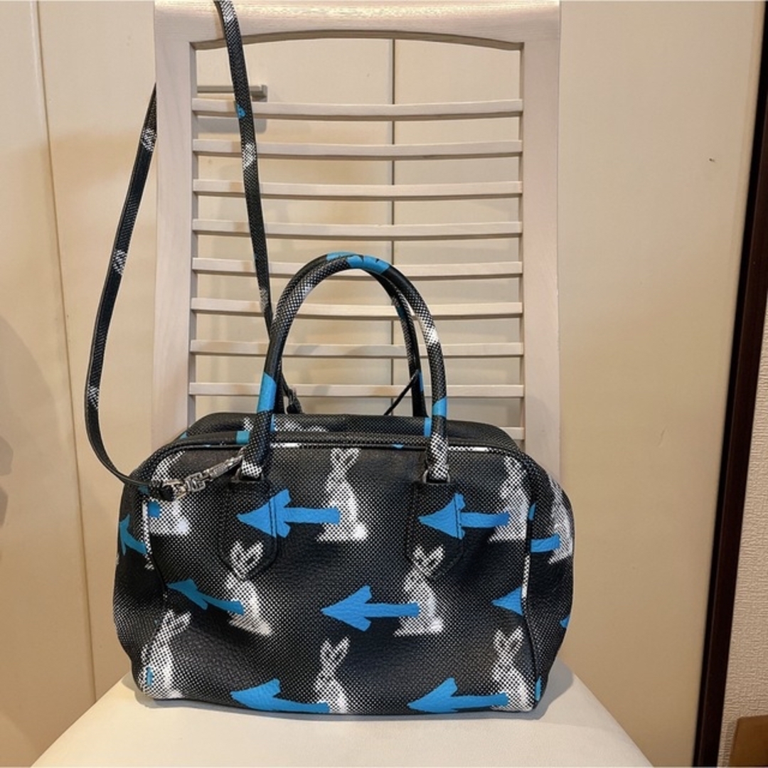 PRADA - 最終セール✳︎プラダ バッグ レザー ラビットアローの通販 by