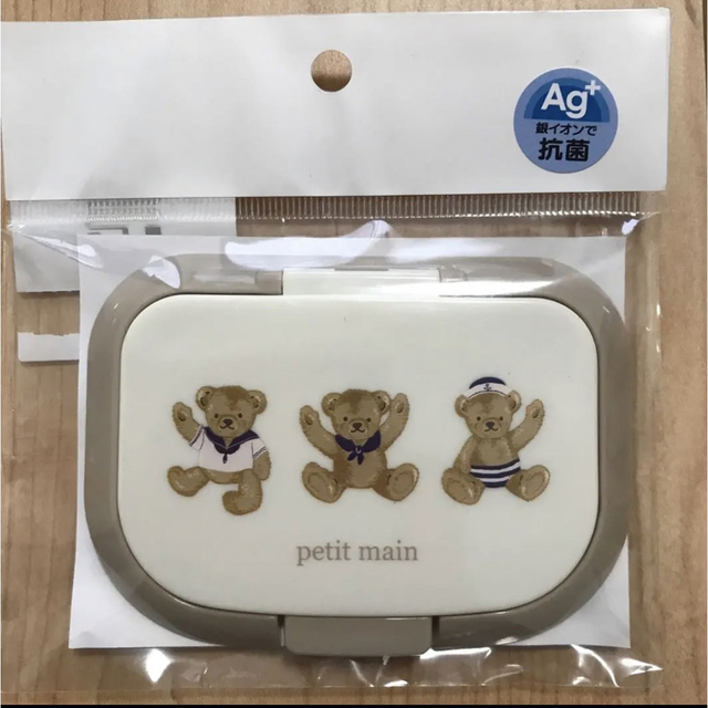 petit main(プティマイン)のプティマイン おしりふき 蓋 キッズ/ベビー/マタニティのおむつ/トイレ用品(ベビーおしりふき)の商品写真