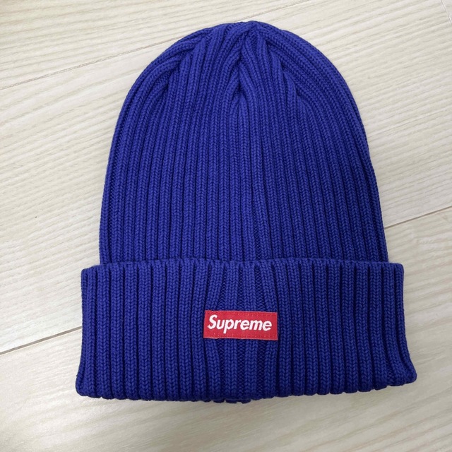 Supreme Overdyed Beanie dark royal