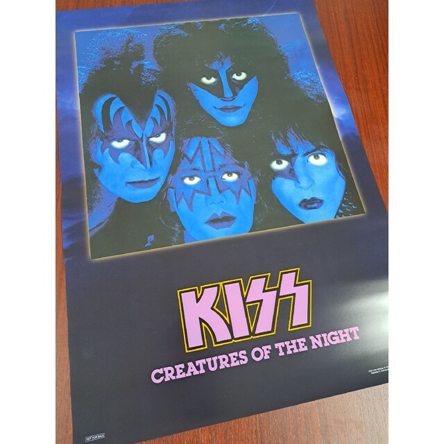 KISS「CREATURES OF THE NIGHT～暗黒の神話～」★ポスター