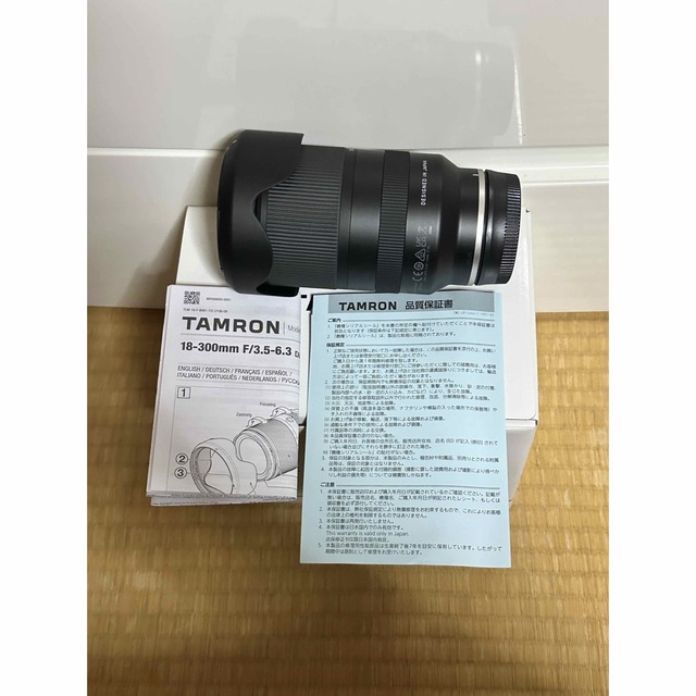 TAMRON(タムロン)のTAMRON ソニーEマウント用 カメラレンズ 18-300F3.5-6.3 D スマホ/家電/カメラのカメラ(その他)の商品写真