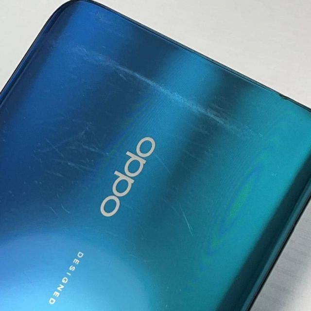 OPPO(オッポ)のOPPO Reno A CPH1983 ブルー SIMフリー 64GB ㉕ スマホ/家電/カメラのスマートフォン/携帯電話(スマートフォン本体)の商品写真