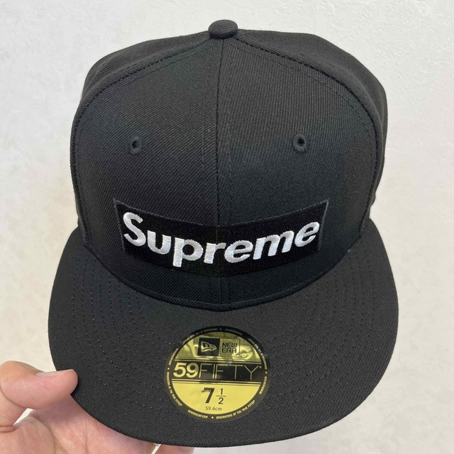 キャップsupreme money box logo new era