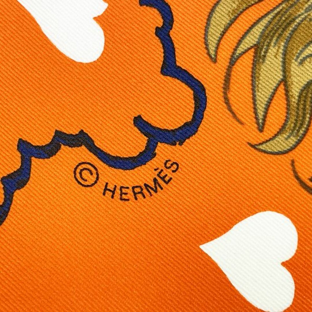 HERMES カレ70 Tea Time ティータイム スカーフ 5