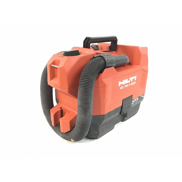 ☆比較的綺麗です☆ HILTI ヒルティ 充電式 バキュームクリーナー VC75-1-A22 バッテリー1個(21.6V5.2Ah)付き 71813