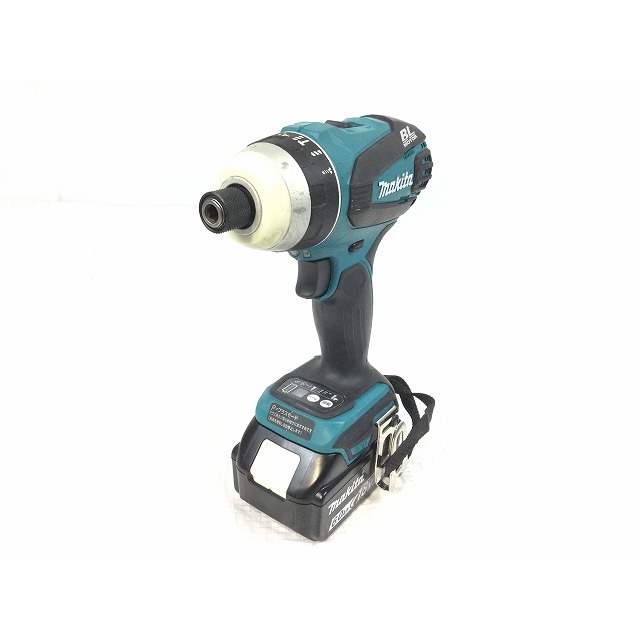 ☆比較的綺麗☆makita マキタ 18V 充電式4モードインパクトドライバ TP141D バッテリー1個(6.0Ah) 充電器 ケース付 72127