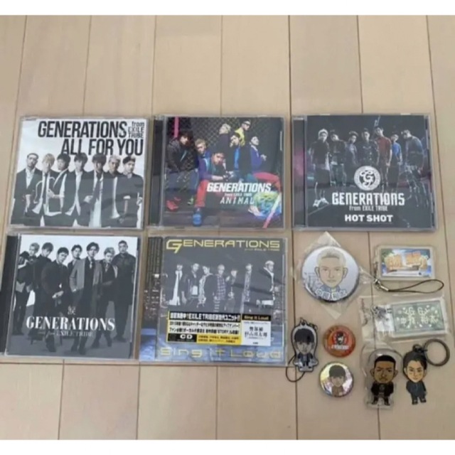 GENERATIONS(ジェネレーションズ)のGENERATIONS CD 白濱亜嵐 佐野玲於 中務裕太 関口メンディー エンタメ/ホビーのタレントグッズ(ミュージシャン)の商品写真