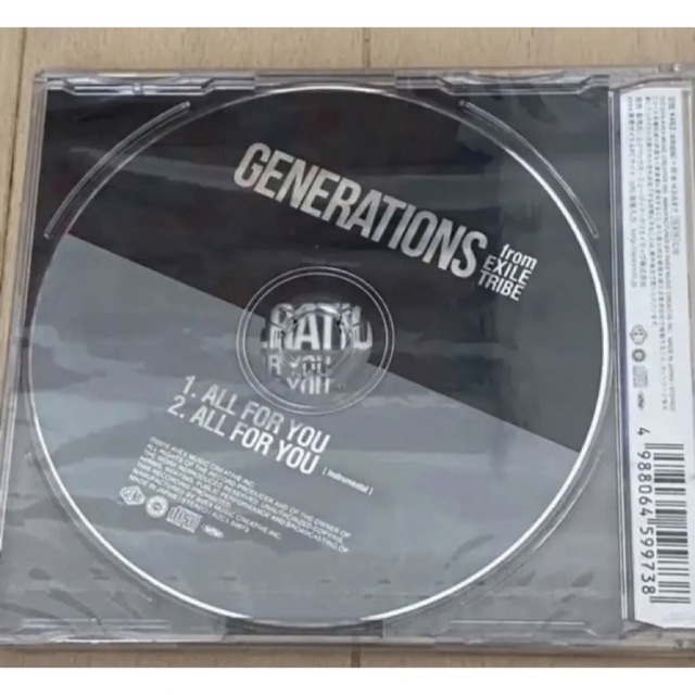 GENERATIONS(ジェネレーションズ)のGENERATIONS CD 白濱亜嵐 佐野玲於 中務裕太 関口メンディー エンタメ/ホビーのタレントグッズ(ミュージシャン)の商品写真