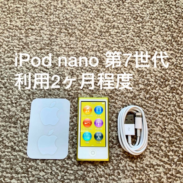 iPod nano 第7世代 16GB Apple アップル アイポッド 本体