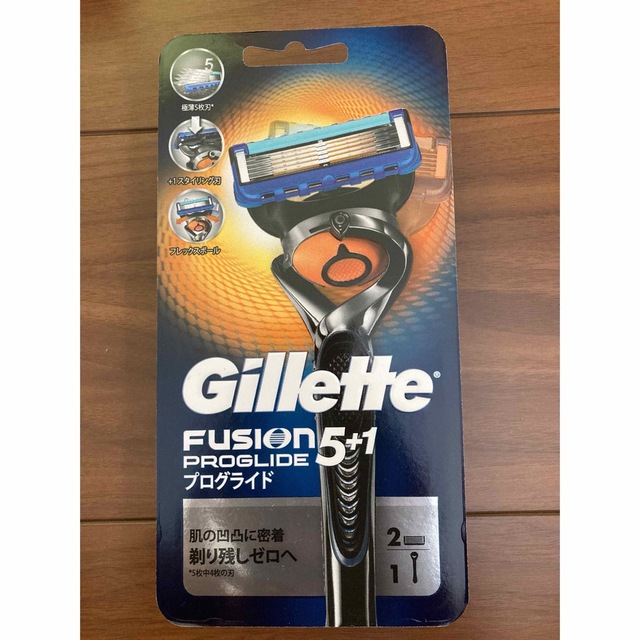 Gillette(ジレット)のジレット　フュージョン　プログライド５+1 コスメ/美容のシェービング(カミソリ)の商品写真