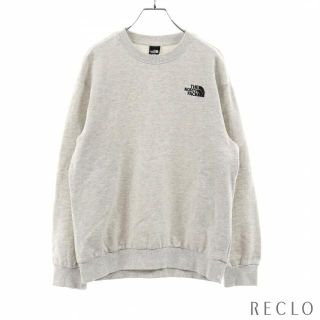 ザノースフェイス(THE NORTH FACE)のWHITE LABEL COTTON BASIC SWEATSHIRTS スウェットシャツ クルーネック ライトグレー(トレーナー/スウェット)