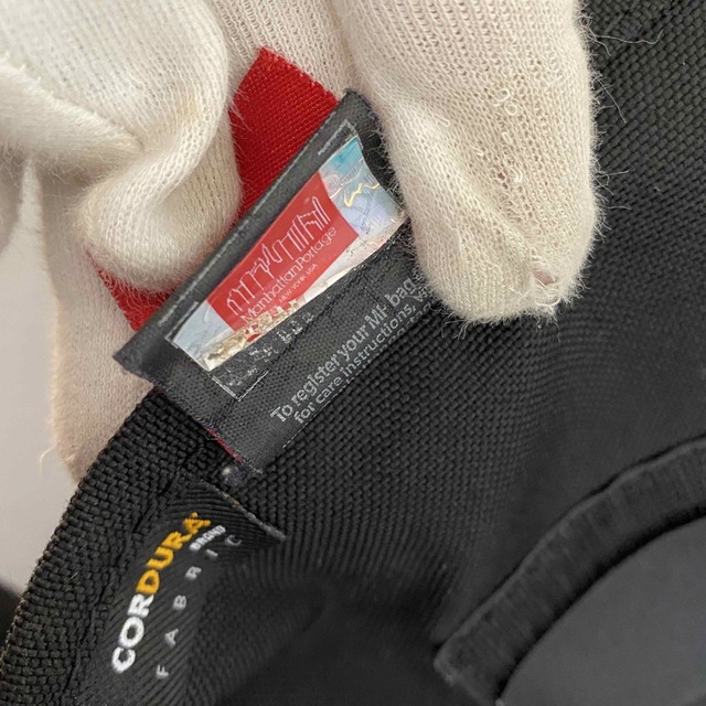 Manhattan Portage(マンハッタンポーテージ)のマンハッタンポーテージ ショルダーバッグ ブラック　スタッズ付き　no.47 メンズのバッグ(ショルダーバッグ)の商品写真