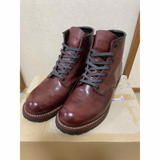 RED WING 9011 ソール張替え済み ブラックチェリー ヒールブーツ