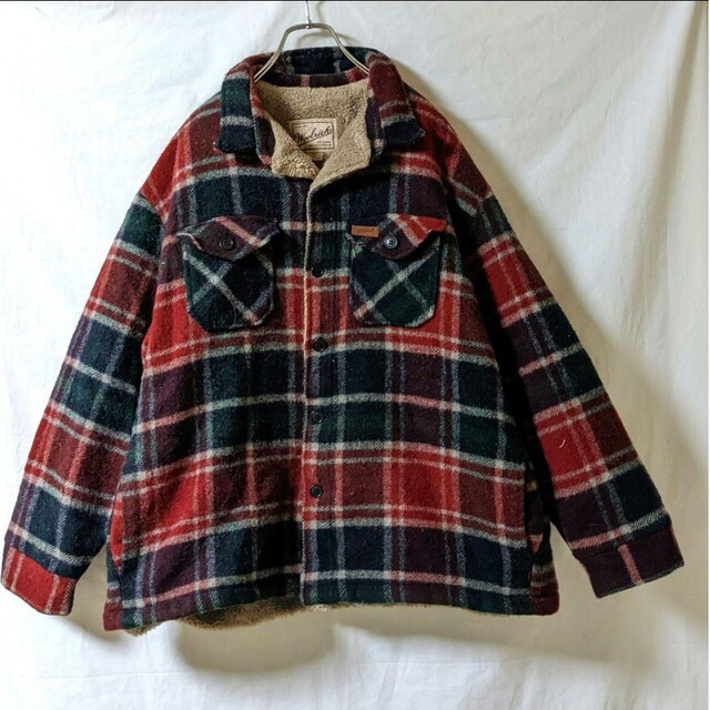 【WOOL RICH/ウール リッチ】ウールジャケット ボアジャケット a839