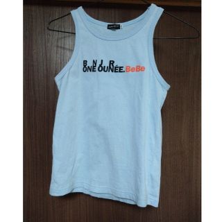 ベベ(BeBe)のBeBe タンクトップ 水色 140cm(Tシャツ/カットソー)