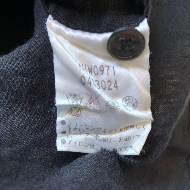 MARGARET HOWELL(マーガレットハウエル)のMARGARET HOWELL シャツ　ワンピース ロング丈 リネン 日本製　麻 レディースのワンピース(ひざ丈ワンピース)の商品写真