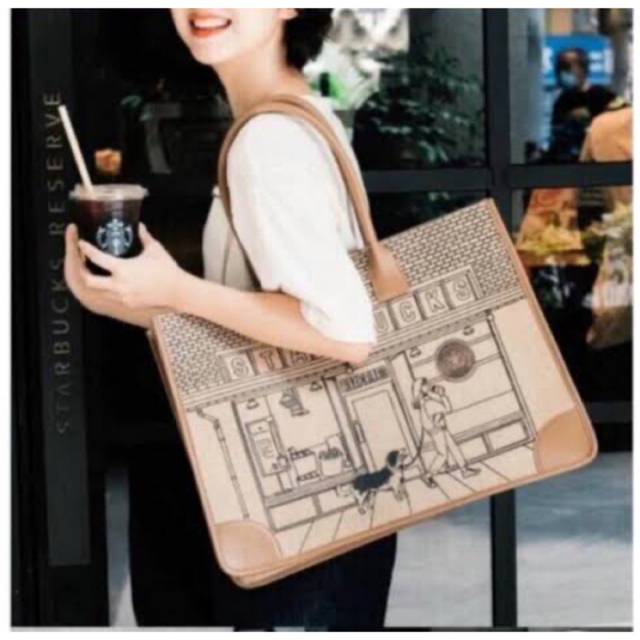 Starbucks(スターバックス)のスターバックス　50周年限定　バック　新品未使用 レディースのバッグ(トートバッグ)の商品写真