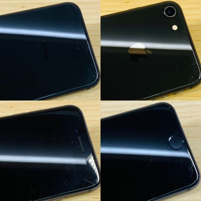 Apple(アップル)のﾊﾞｯﾃﾘｰ100% iPhone8 64GB Gray N5 スマホ/家電/カメラのスマートフォン/携帯電話(スマートフォン本体)の商品写真
