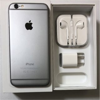 アイフォーン(iPhone)のiPhone6 64GB 美品 SoftBank スペースグレー 送料込み(スマートフォン本体)